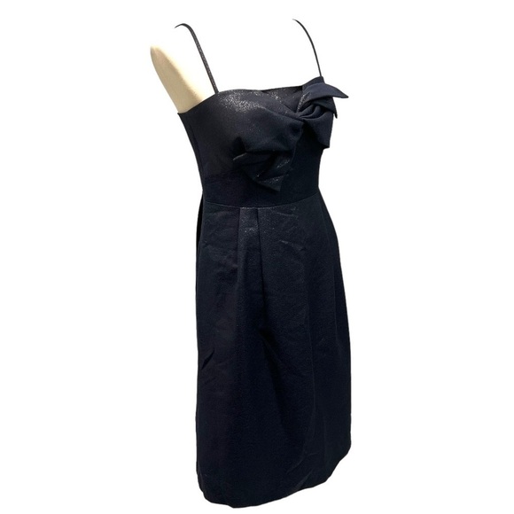 Gal Meets Glam Lucille Starry Night Midnight Shimmer Cocktail Dress Women’s 6 - Picture 9 of 12